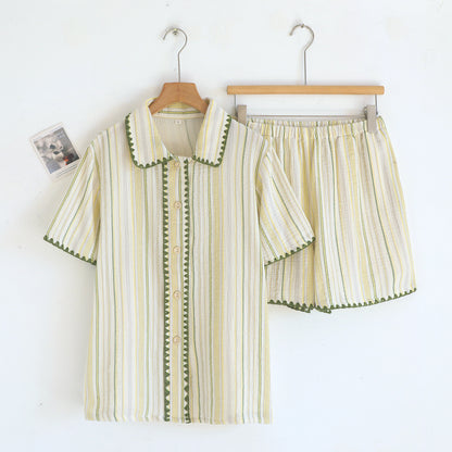 Comfortable Short-sleeve Sleepwear That Can Also Be Worn As Loungewear Set