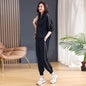 Mid- And Old-Aged Sports Sweatshirt Casual Two-Piece Set