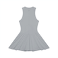Women's Ruched Sleeveless Full-Zip Dress 220GSM