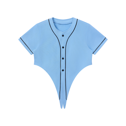 Women's Piping Baseball Jersey 250GSM
