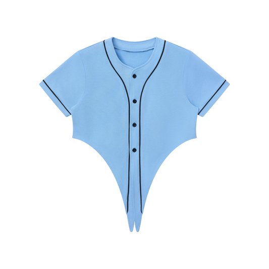 Women's Piping Baseball Jersey 250GSM