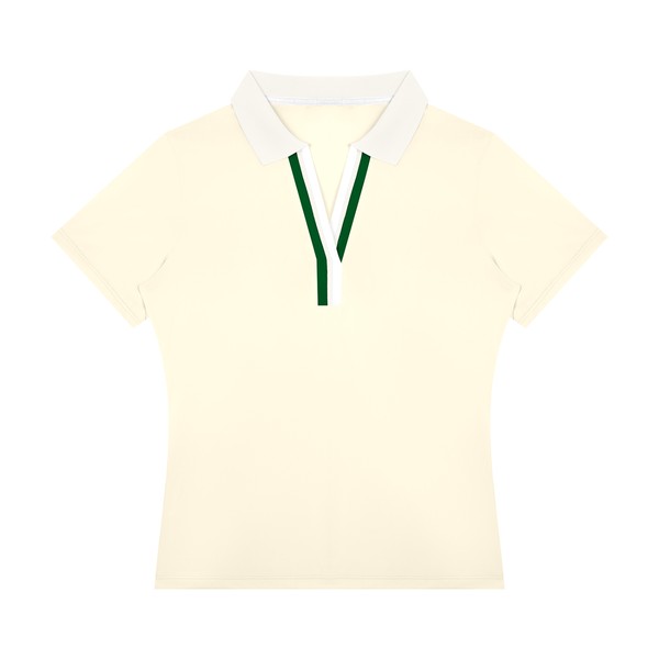Women’s Color Block Polo Shirt