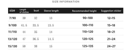 Children's Trumpet Sleeve Top Bottoming Shirt