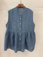 Women's Bandage Stitching Sleeveless Vest