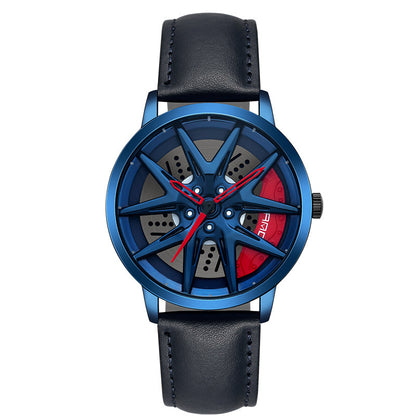 Cool Wheel Hollow Out Quartz Watch