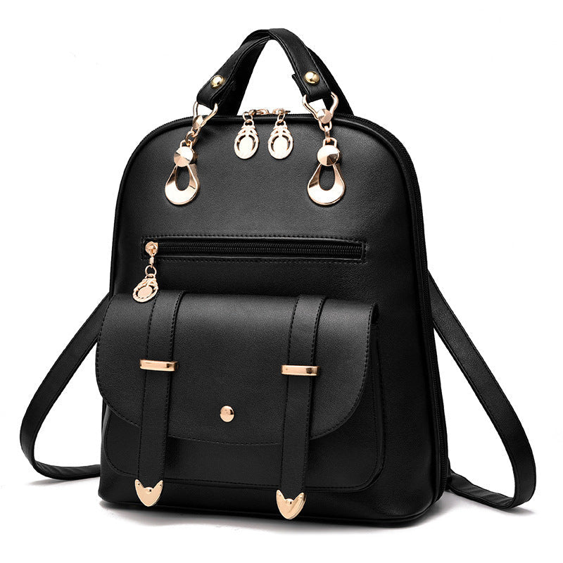 Sac à dos deux-en-un en cuir PU pour femme
