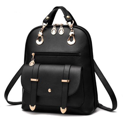 Sac à dos deux-en-un en cuir PU pour femme