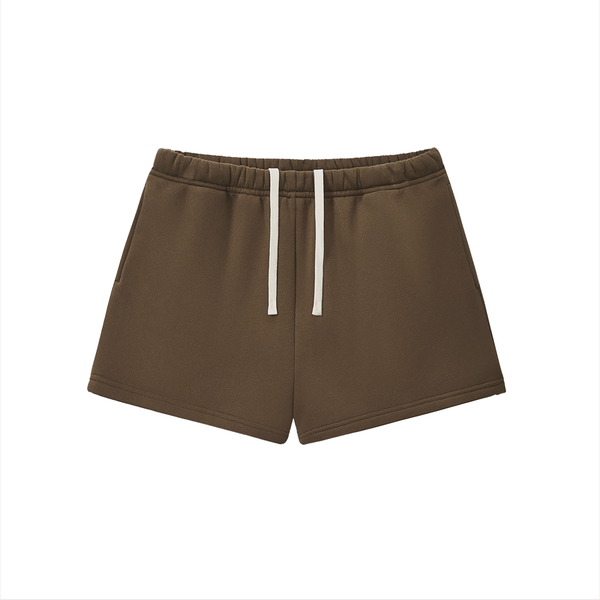 Womens Fleece Drawstring Sweatshort