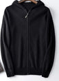 Men's Zipper Hooded Sweater Cardigan
