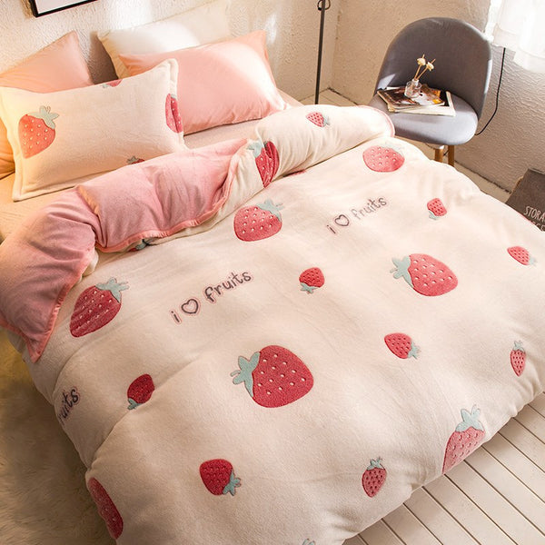 Coral duvet cover - Stuffs & Savers