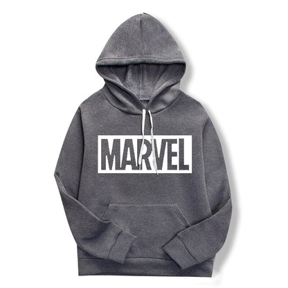 Marvel print hoodies