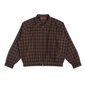 Unisex Plaid Full-Zip Track Jacket 130GSM