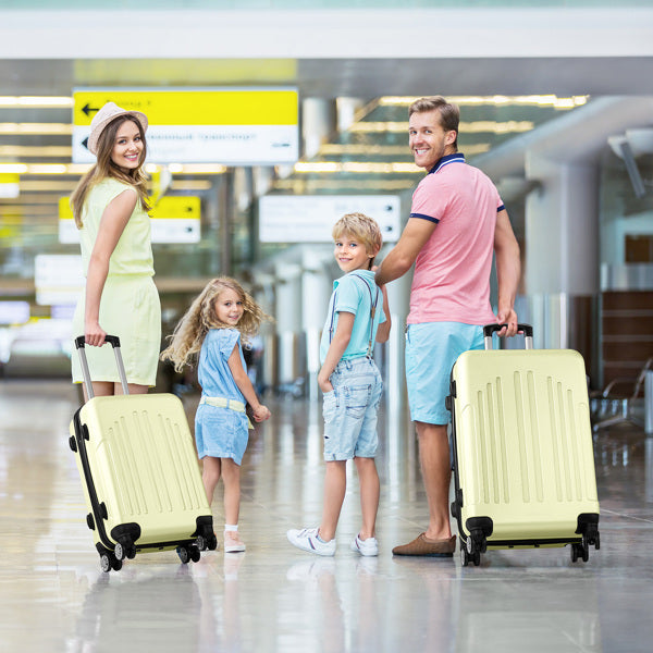 3-Piece ABS & PC Luggage Set