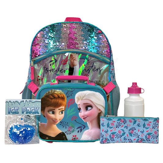 Ensemble de sac à dos 5 pièces La Reine des neiges de Disney
