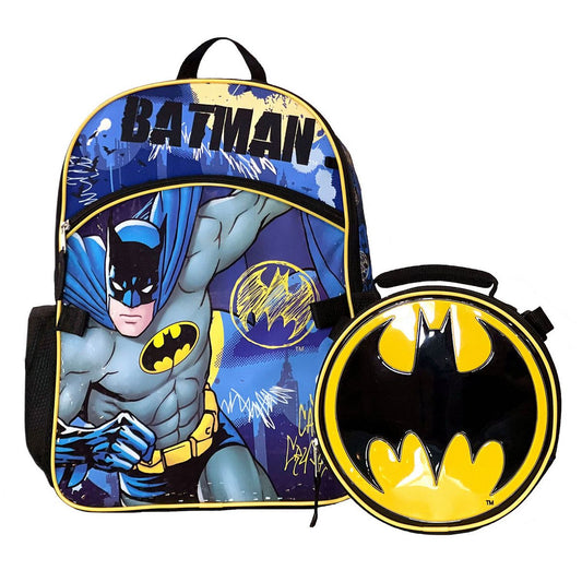 Sac à dos 5 pièces Batman DC Comics pour enfants