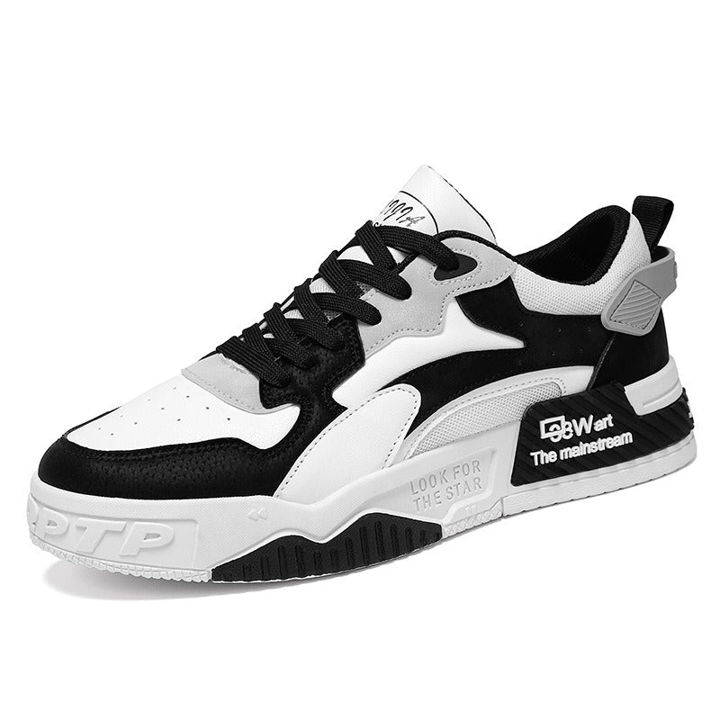 Men's trendy and versatile thick soled sports shoes