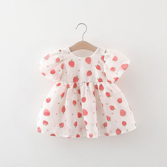 Baby Girl Puff Sleeve Dress