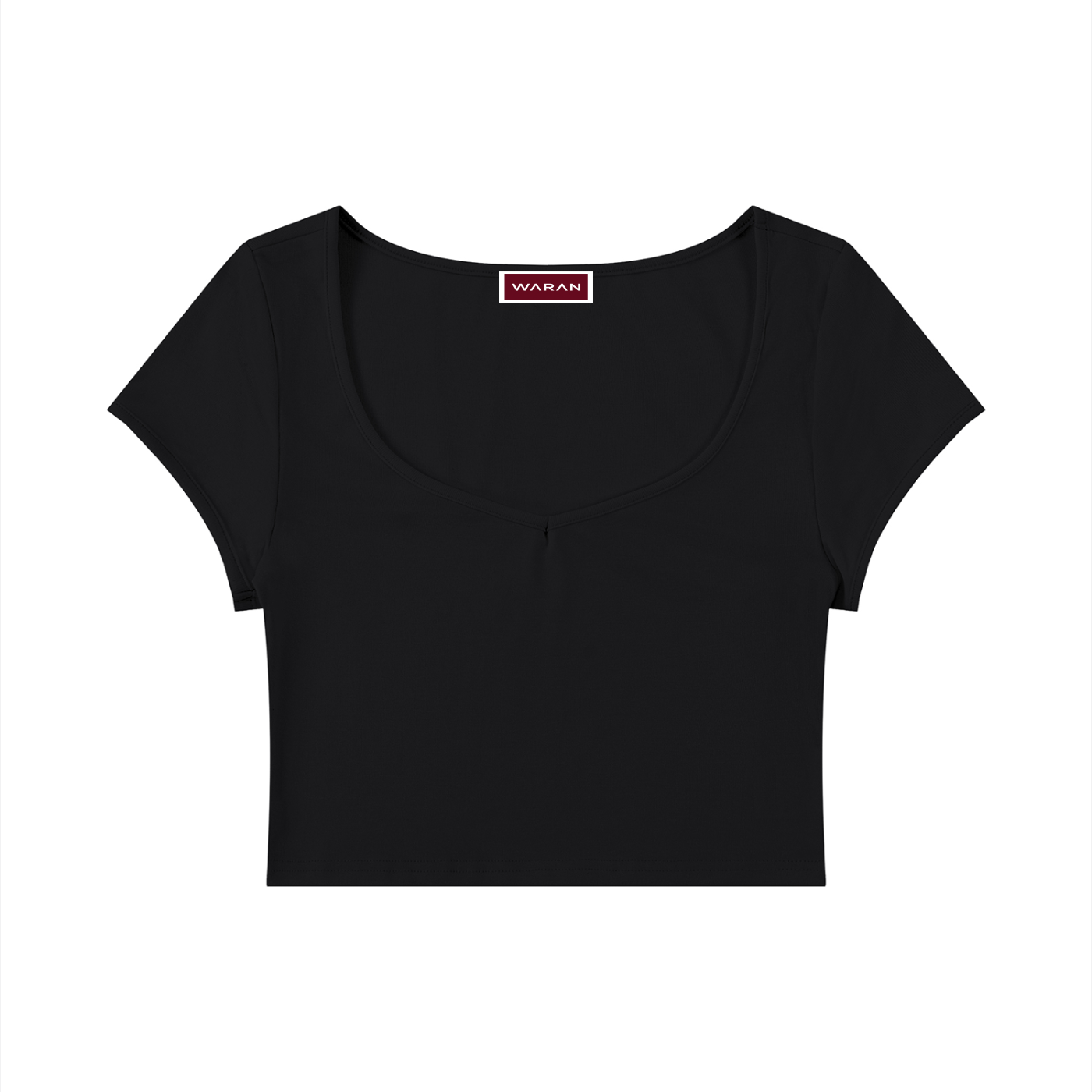 Women's Slim Cap Sleeve Crop T-Shirt