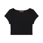 Women's Slim Cap Sleeve Crop T-Shirt