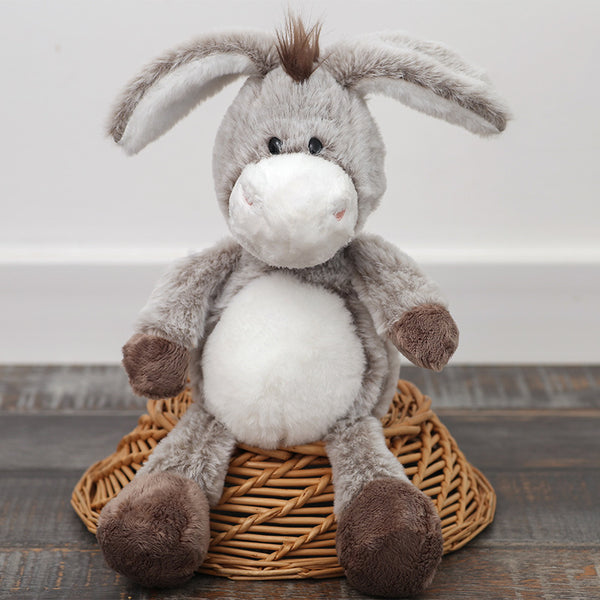 Hanging Donkey Plush Toy - Soft Ragdoll
