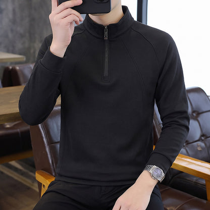 Men's Half Zip Thermal Fleece Sweatshirt