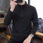 Men's Half Zip Thermal Fleece Sweatshirt
