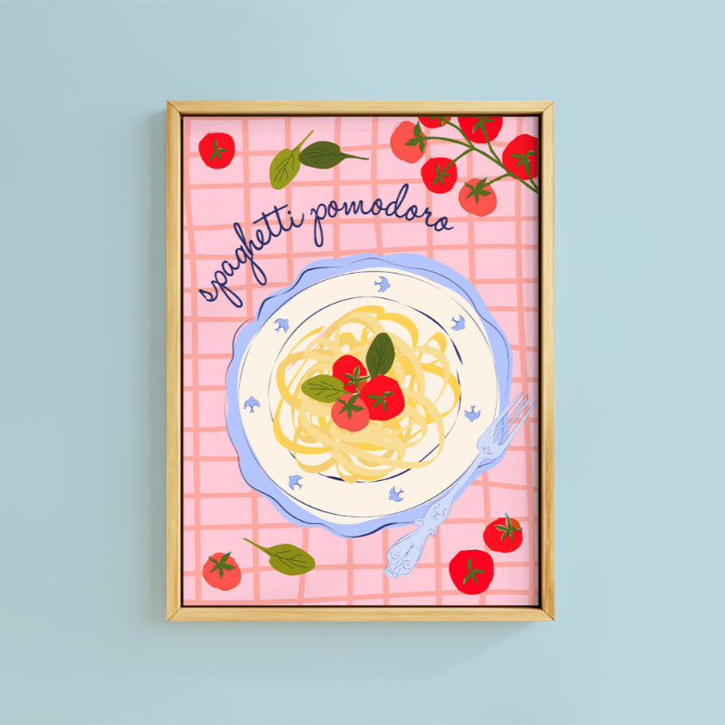 SPAGHETTI POMODORO PRINT