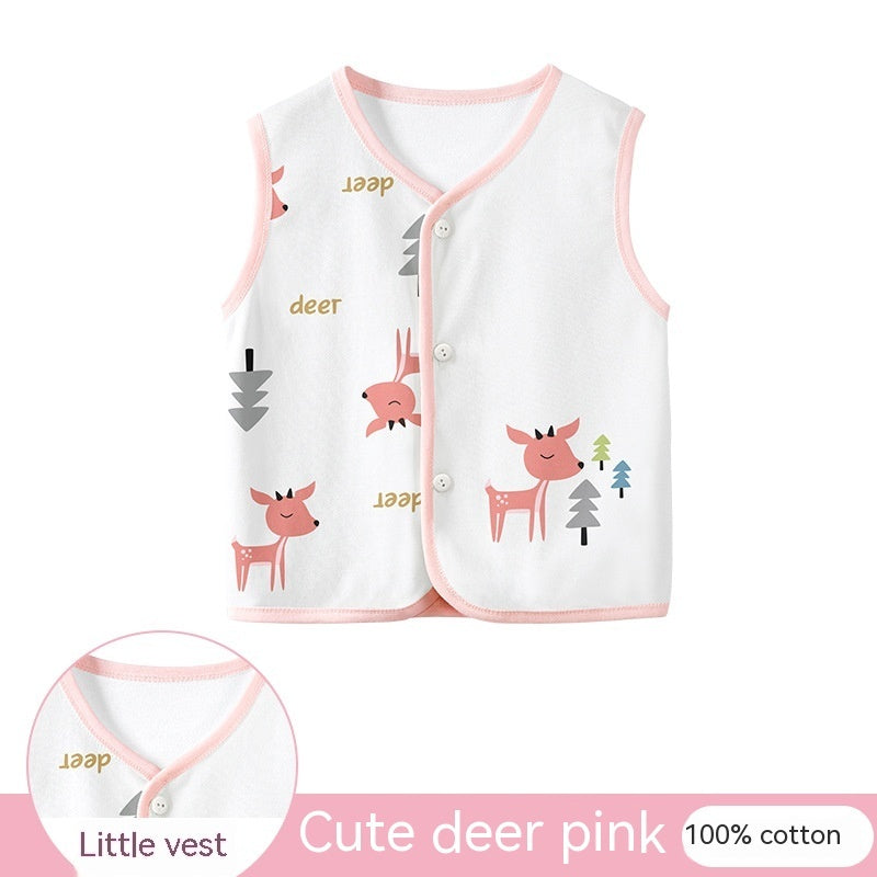 Children's Cotton Vest Outer Wear
