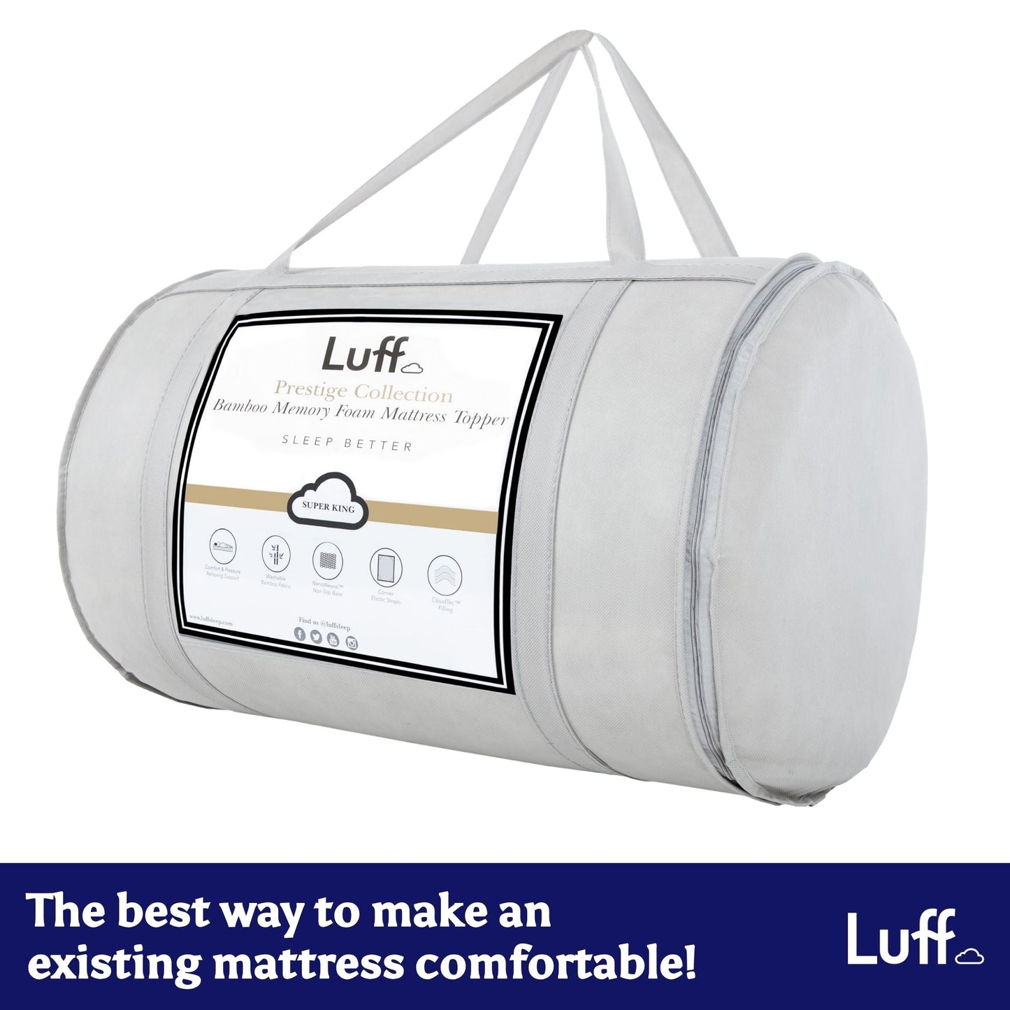 The Prestige Bamboo Mattress Topper