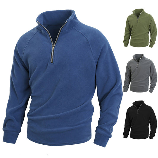 Long Sleeve Pullover Coral Fleece Coat