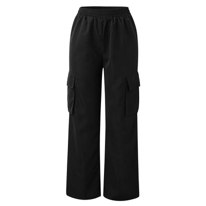 High Waist Wide Leg Straight trousers