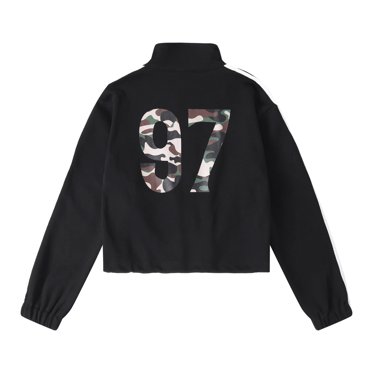 Stand Collar Loose Fit Jacket