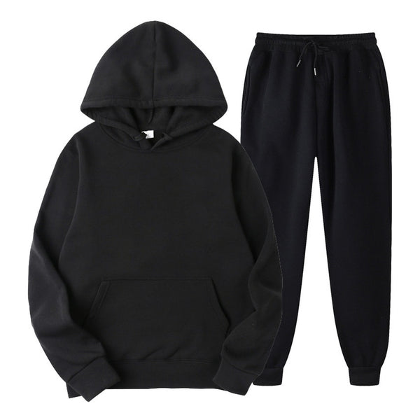 Men's Hooded Tracksuit Set - Hoodie & Sweatpants