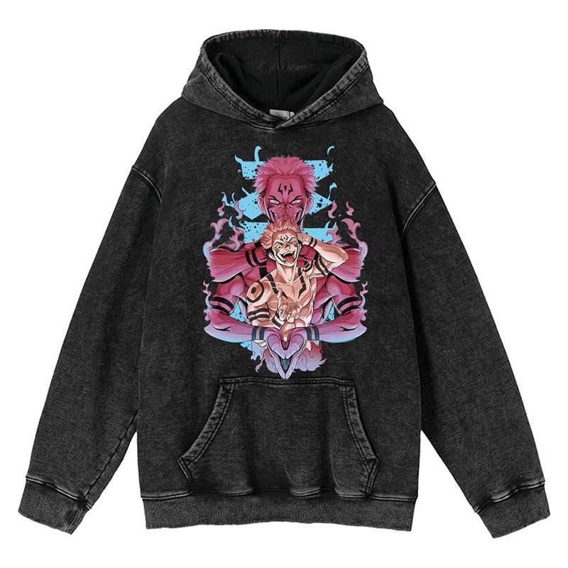 Jujutsu Kaisen Vintage Hoodie