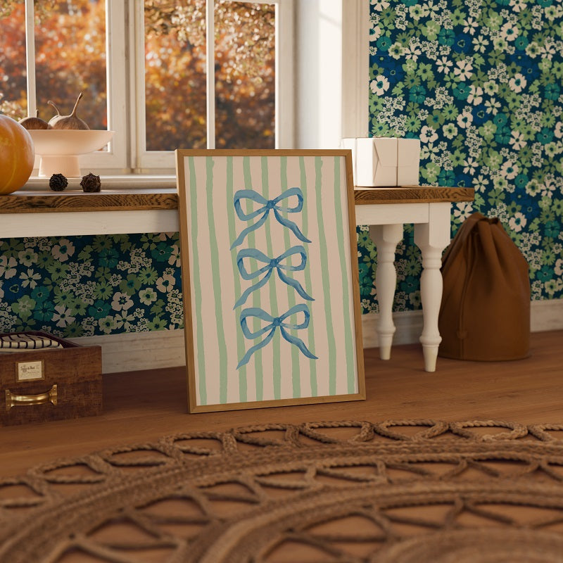 PRIMROSE PATH PISTACHIO WALLPAPER