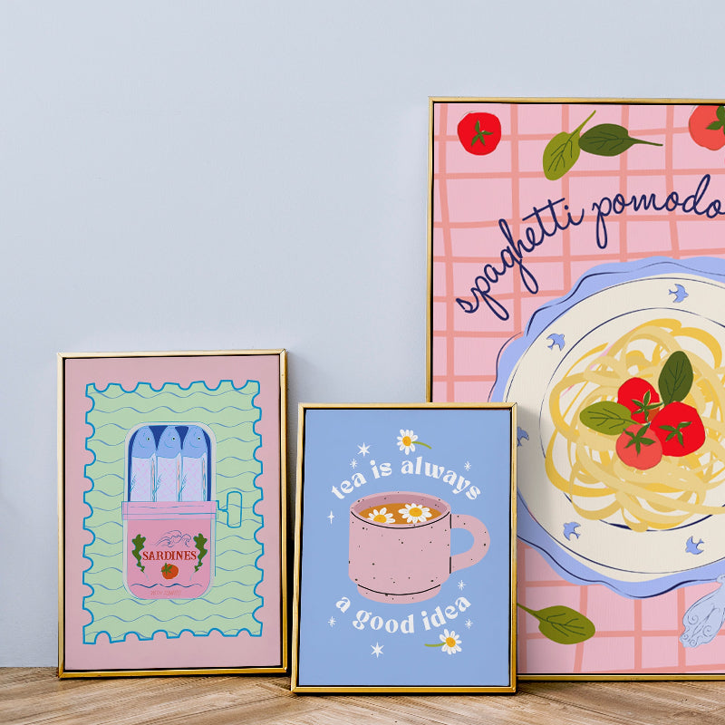 TINNED SARDINES PRINT