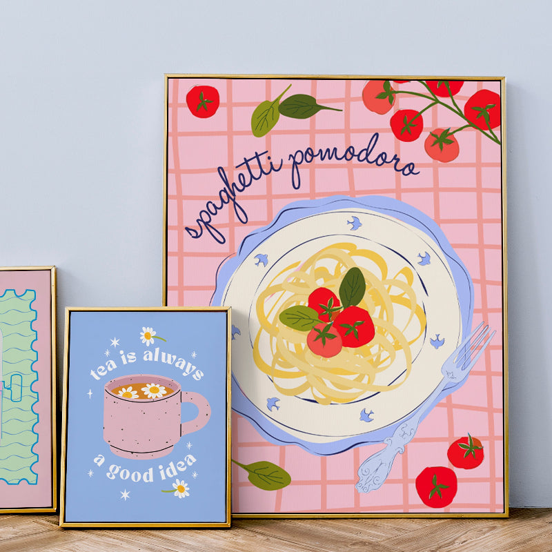 TEA IS ALWAYS A GOOD IDEA PRINT