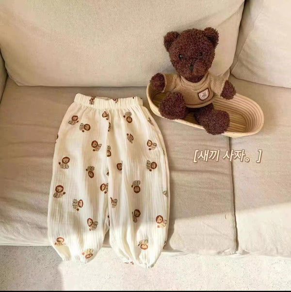 Korean-Style Ankle-Tie Cropped Pants