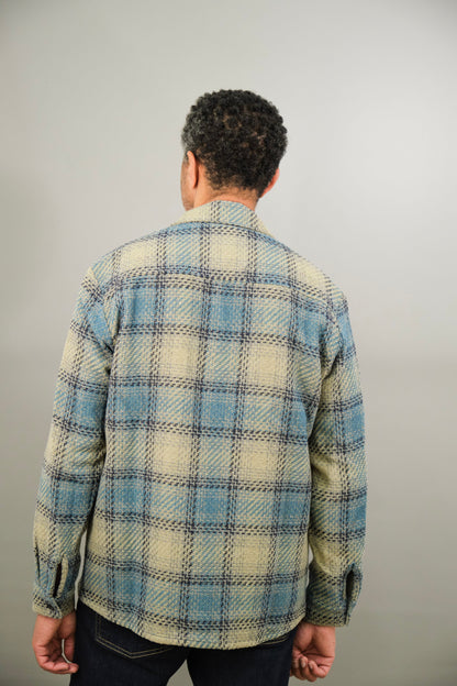 Bart Overshirt - Silver Navy