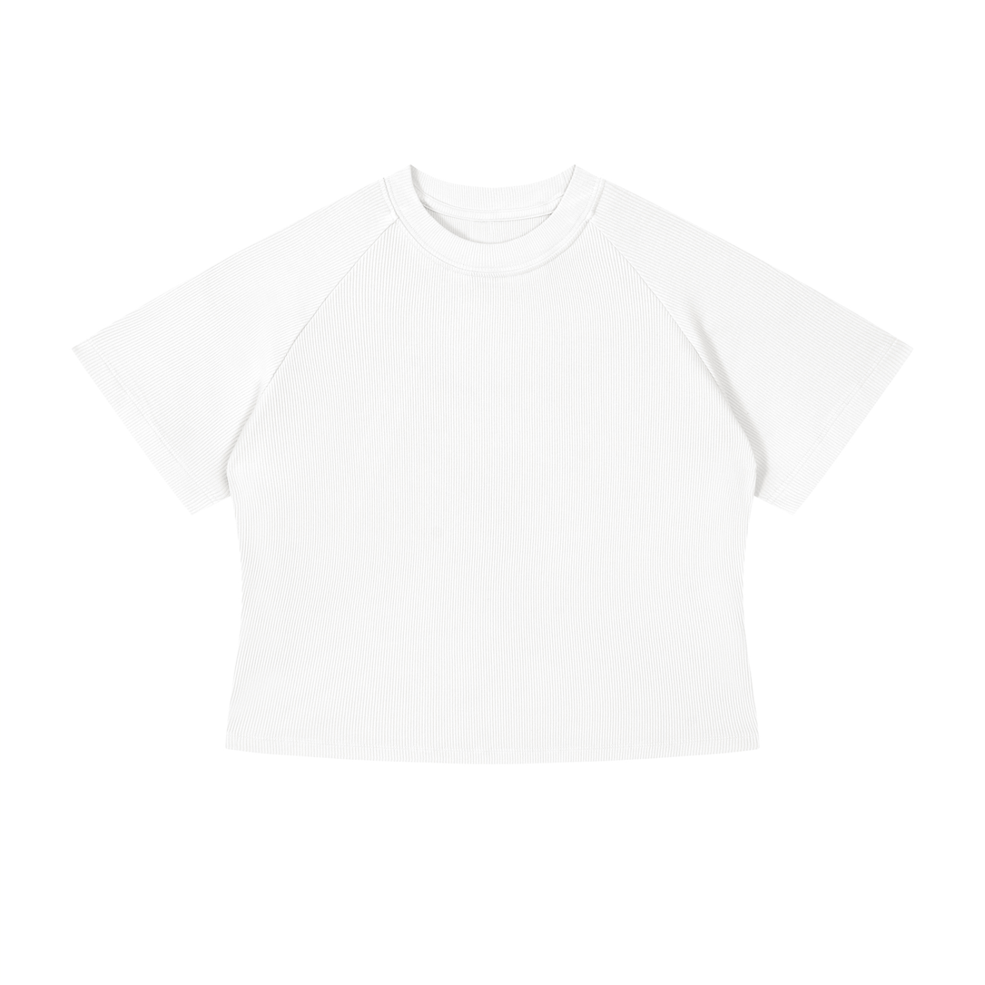 Women's Mineral Wash Crop T-Shirt 260GSM