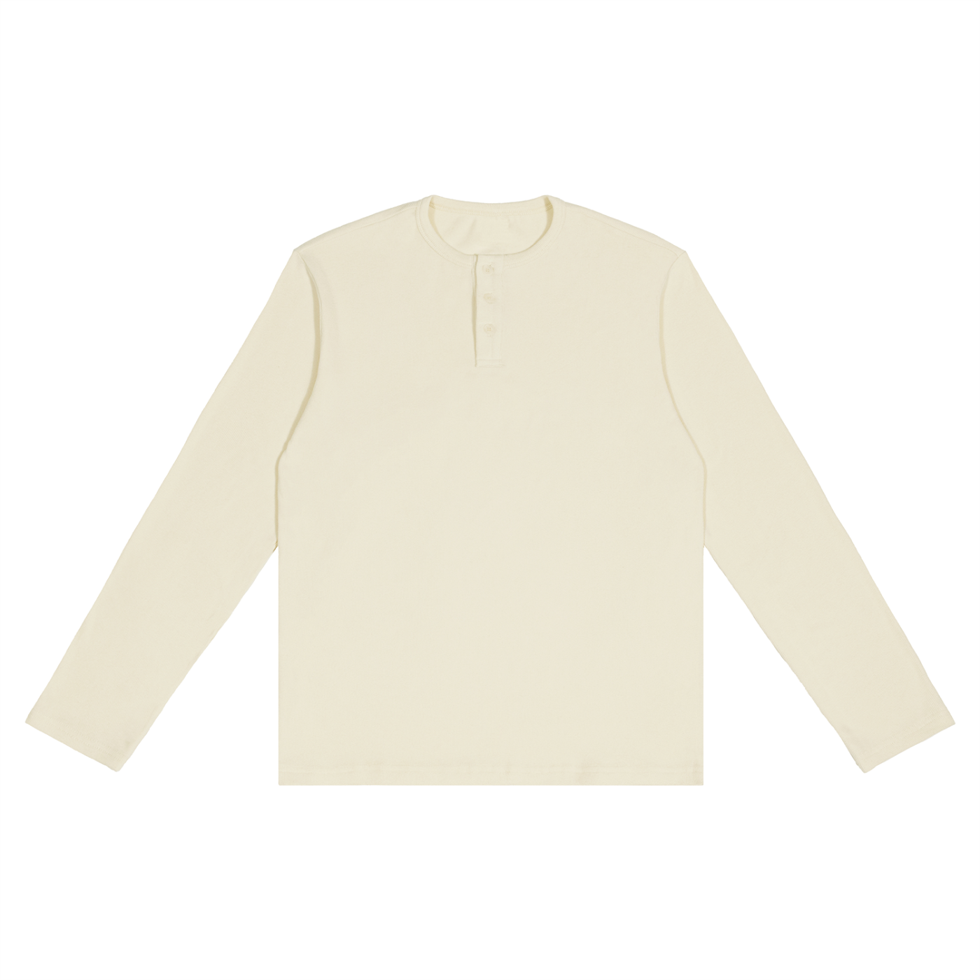 Waran Long Sleeve Henley neck T-Shirt