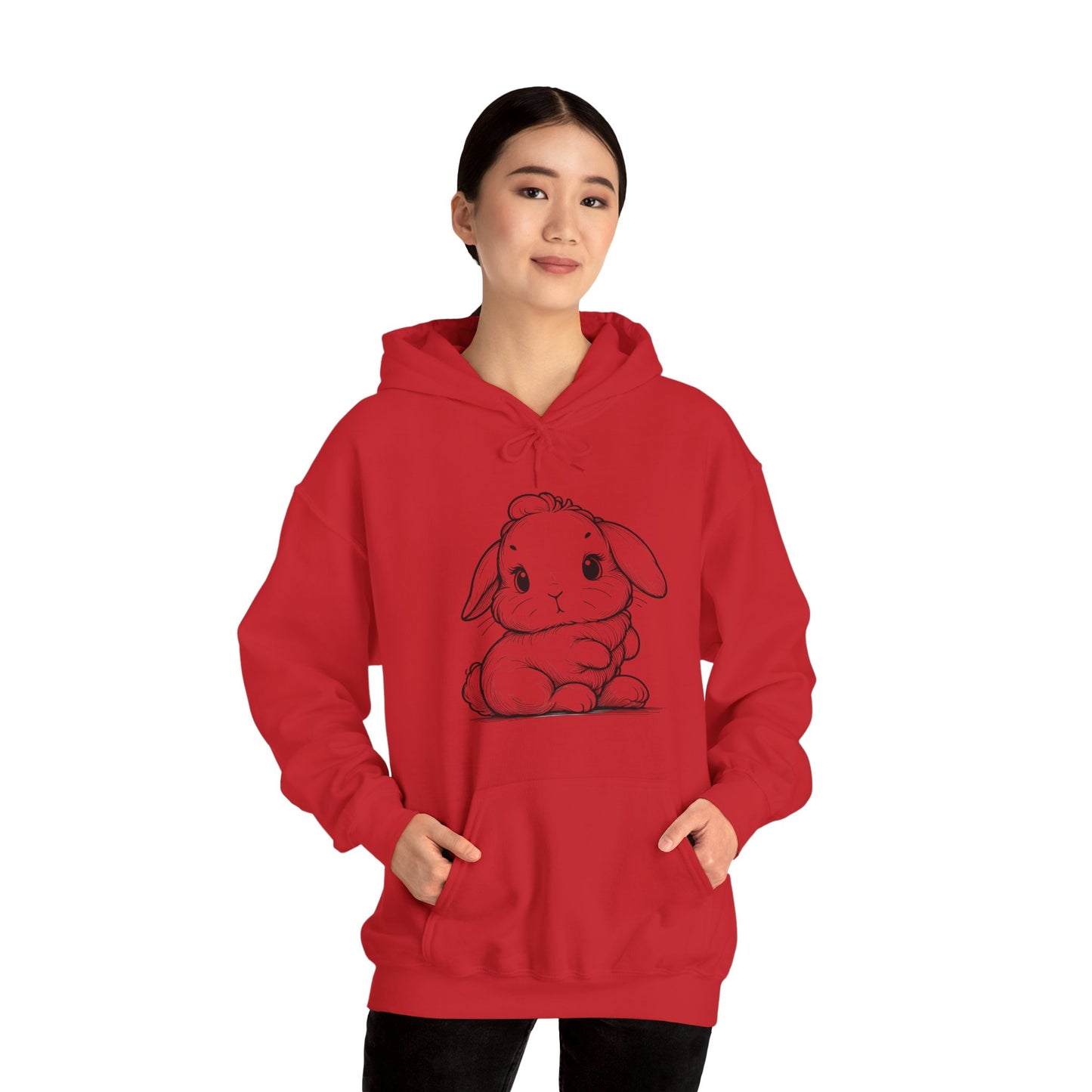 Bunny Unisex Heavy Blend Hooded Sweatshirt