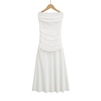 Chiffon Strapless Dress