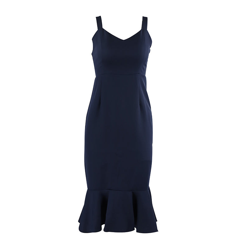 Sexy suspender dress