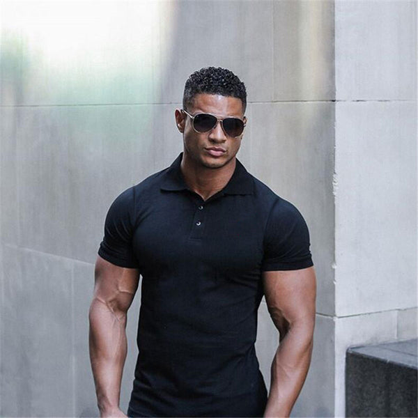 Sports Polo Shirt Summer Short-sleeved