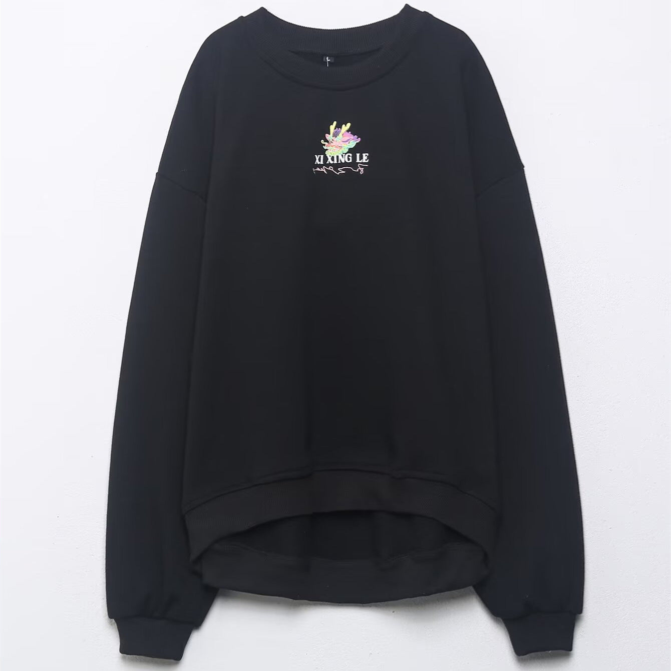 Versatile casual daily printed hoodie