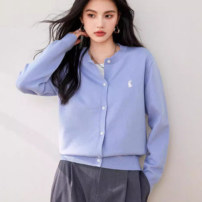Wool Cardigan Women's Sweater Coat