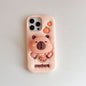 Capybara Stretchable Bracket iPhone 17 Case Compatible with Apple 16