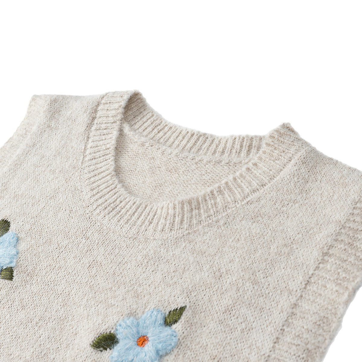 Women's Jacquard Knit Layering Vest