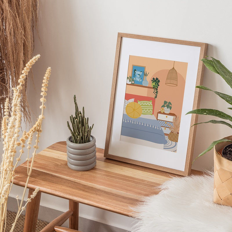 COSY BEDROOM PRINT